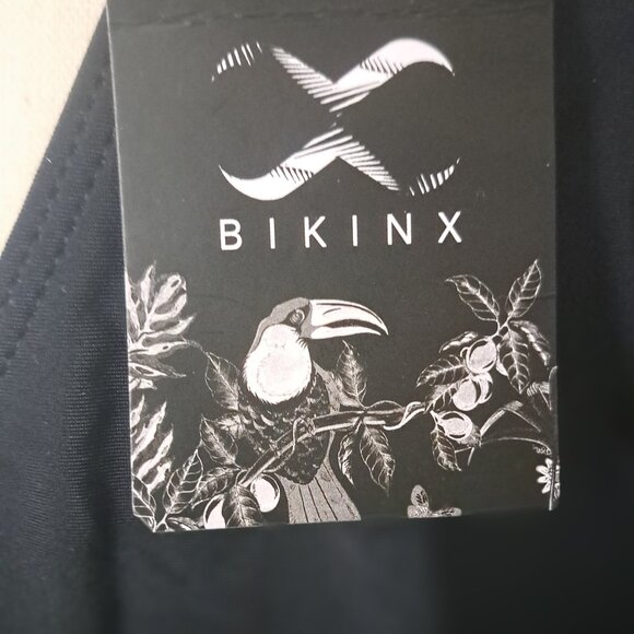 BIKINX  One Piece Tummy Control  High Neck Zip Front Raah Guard  XXL NWT - Picture 7 of 9